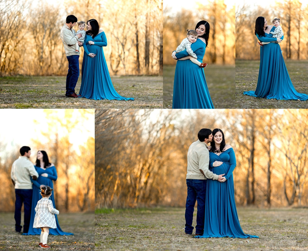 This is a maternity photo session done in Trussville, AL. The weather was frigid but the pictures are worth every shiver!