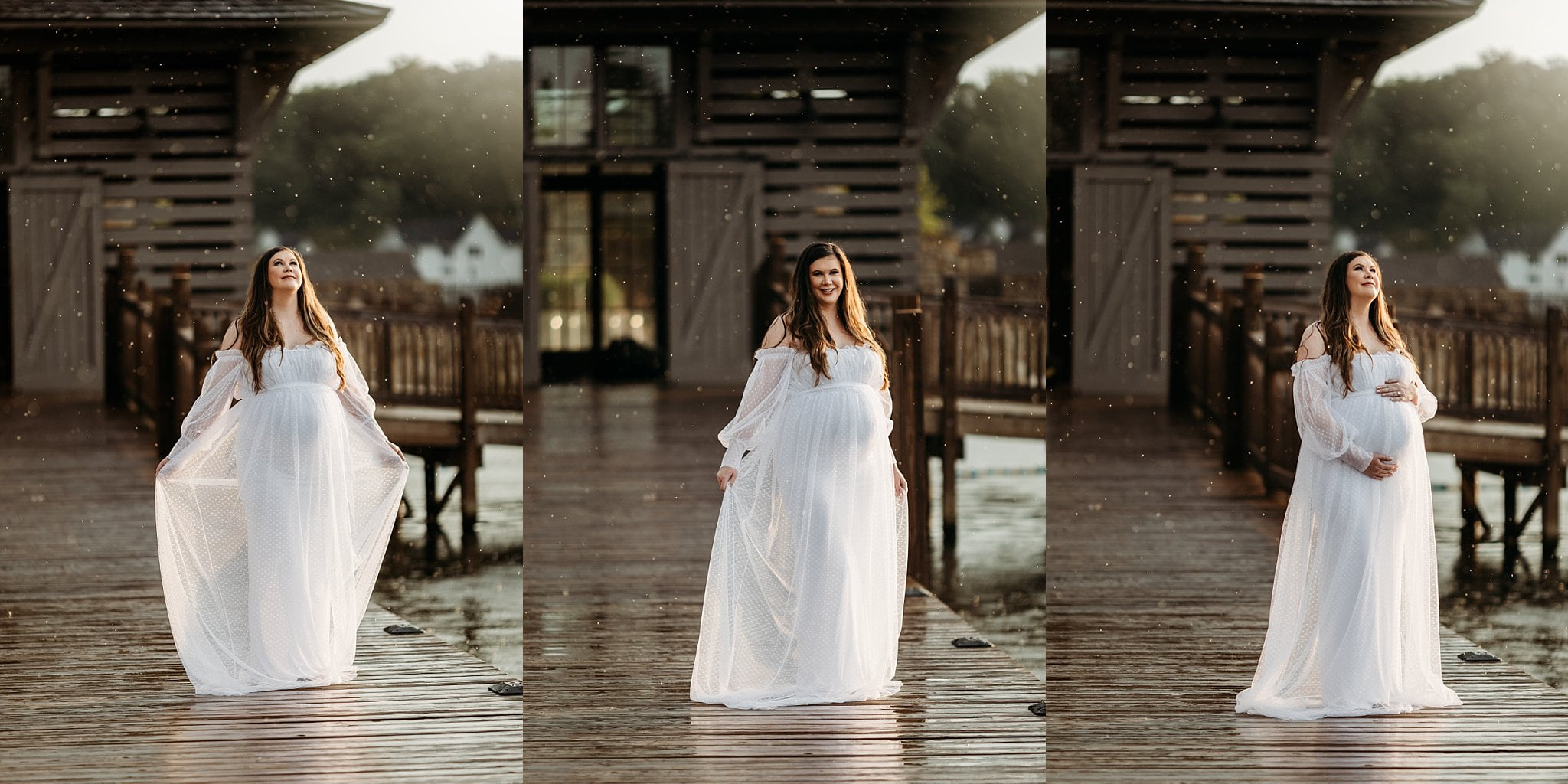 Kelsey's maternity photo session on the water
