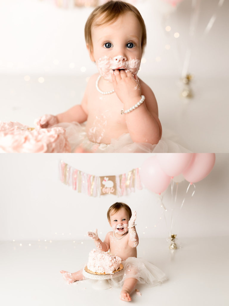Smash Cake Session with Jackie Murray Photography 